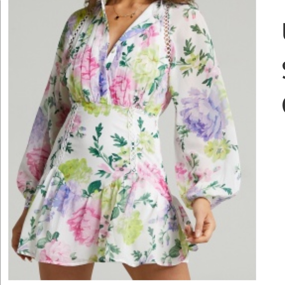 ShowPo Mini Floral Dress